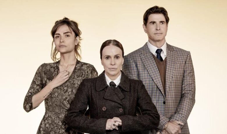 Maria Casadevall, Carolina Stofella e Reynaldo Gianecchini (Crédito fotográfico: Priscila Prade)